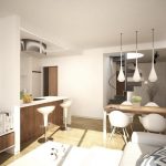 Beispiel Wohnzimmer/Küche